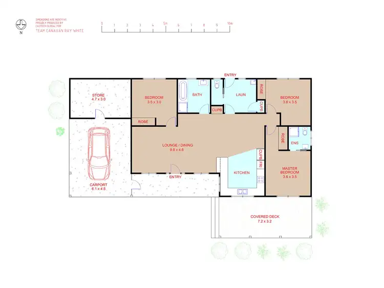 Floorplan of Homely house listing, 133B Highton Lane, Mansfield VIC 3722