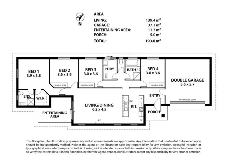 Floorplan of Homely house listing, 40 Pfitzner Close, Murray Bridge SA 5253