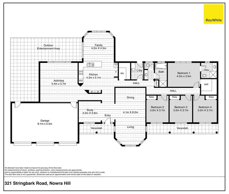 Floorplan of Homely rural property listing, 321 Stringybark Road, Nowra Hill NSW 2540