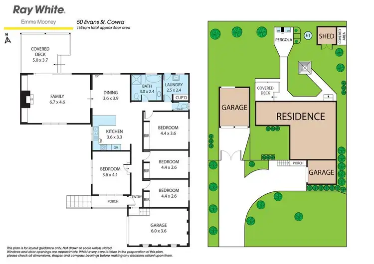 Floorplan of Homely house listing, 50 Evans Street, Cowra NSW 2794