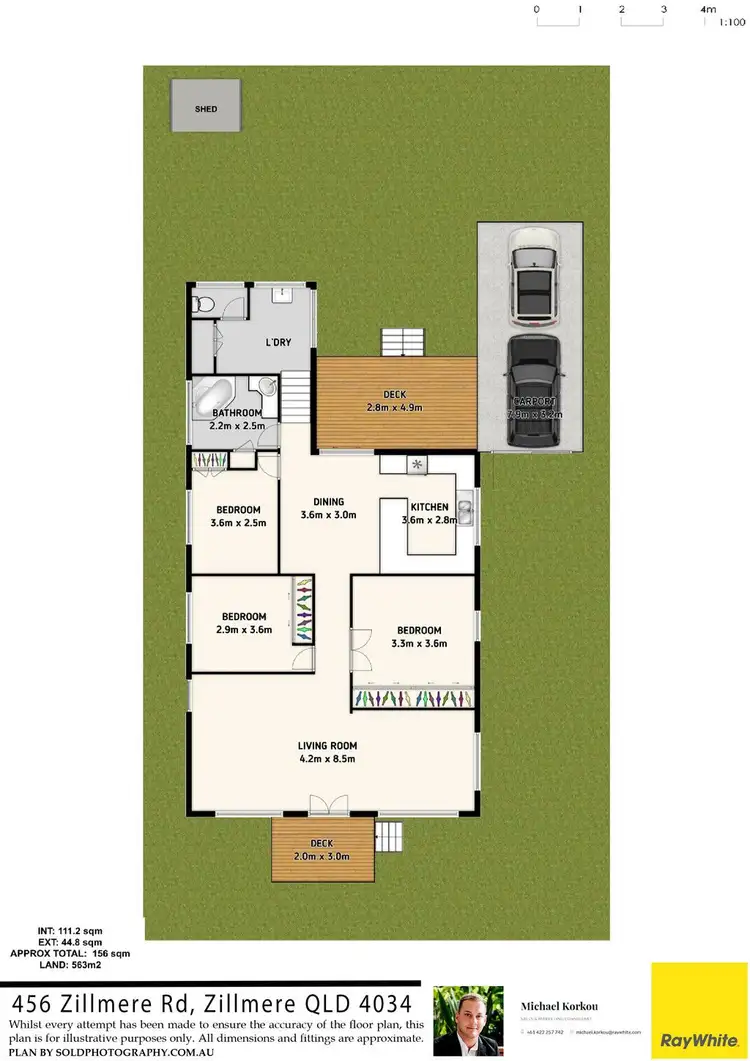 Floorplan of Homely house listing, 456 Zillmere Road, Zillmere QLD 4034