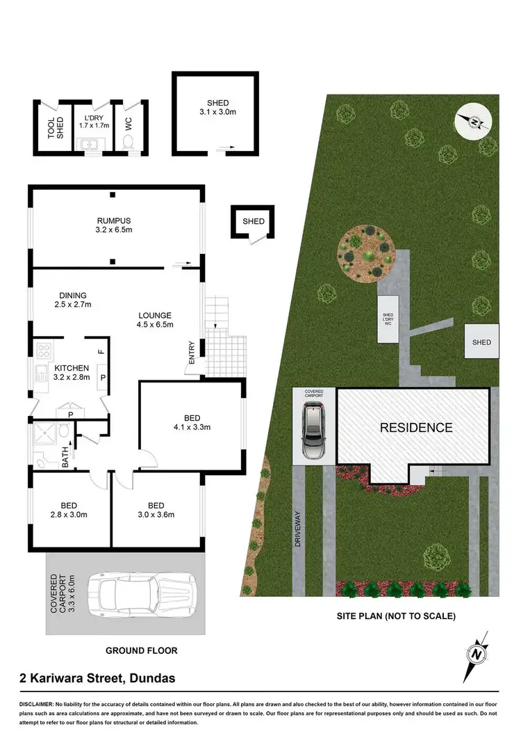Floorplan of Homely house listing, 2 Kariwara Street, Dundas NSW 2117