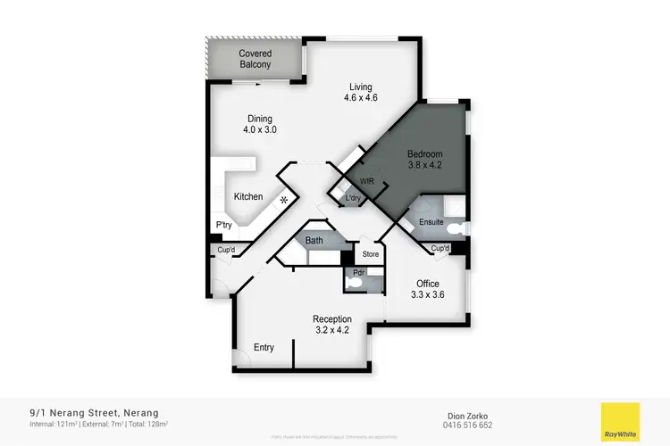 Floorplan of Homely unit listing, 9/1 Nerang Street, Nerang QLD 4211