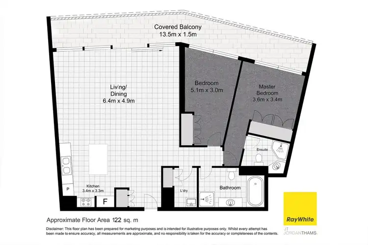 Floorplan of Homely apartment listing, 12B/80 The Esplanade, Surfers Paradise QLD 4217