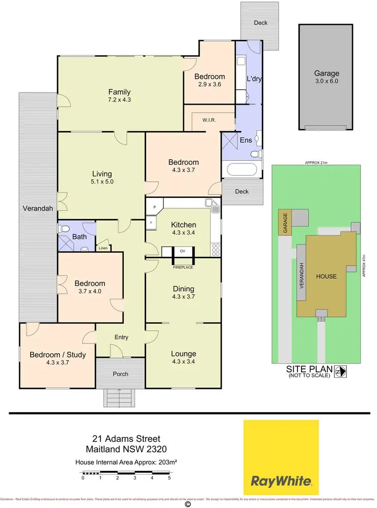 Floorplan of Homely house listing, 21 Adams Street, Maitland NSW 2320