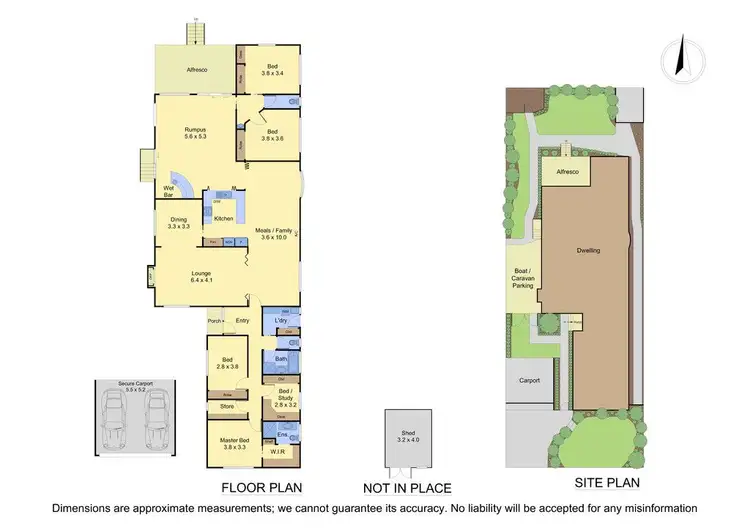 Floorplan of Homely house listing, 6 Reita Avenue, Wantirna South VIC 3152