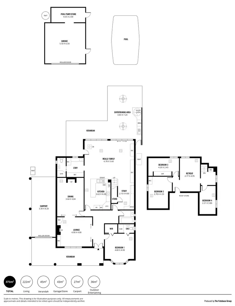 Floorplan of Homely house listing, 7 Farr Terrace, Glenelg East SA 5045