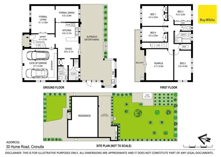 Floorplan of Homely house listing, 30 Hume Road, Cronulla NSW 2230