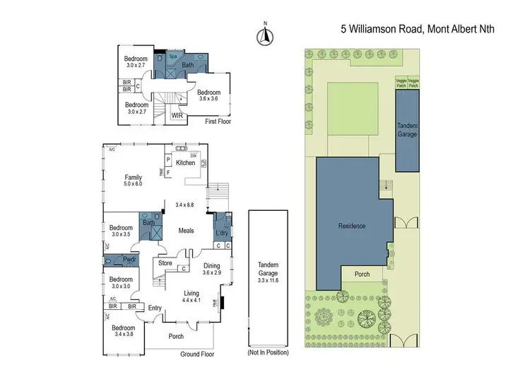 Floorplan of Homely house listing, 5 Williamson Road, Mont Albert North VIC 3129