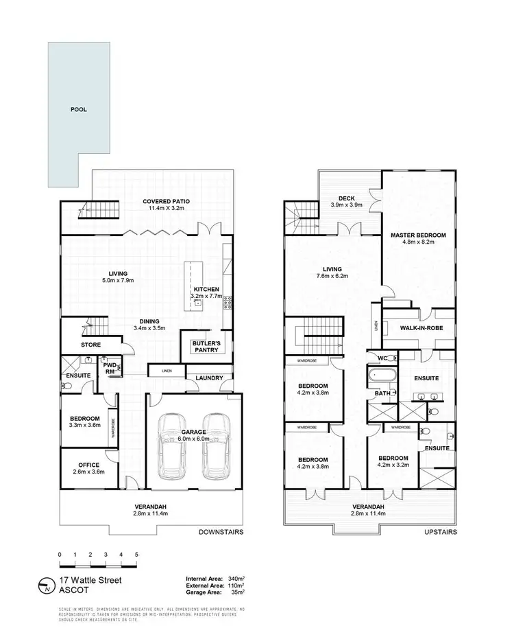 Floorplan of Homely house listing, 17 Wattle Street, Ascot QLD 4007