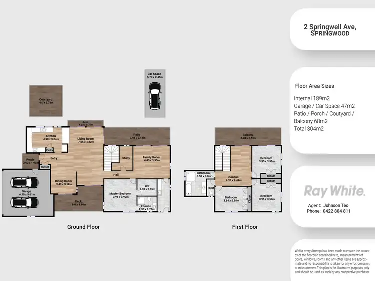 Floorplan of Homely house listing, 2 Springwell Avenue, Springwood QLD 4127