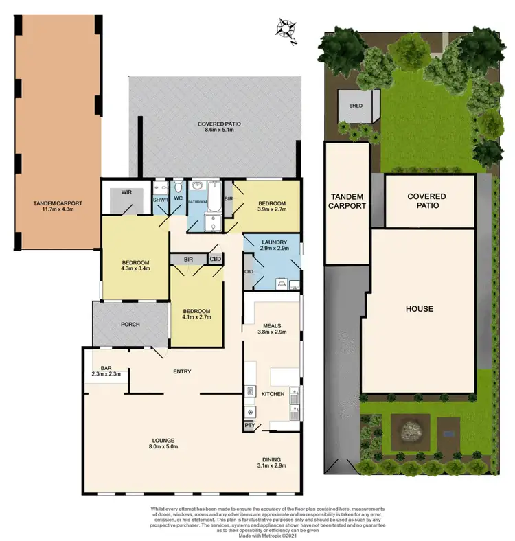 Floorplan of Homely house listing, 10 Greenock Crescent, Wantirna VIC 3152