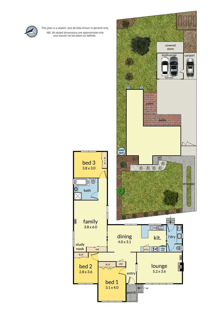 Floorplan of Homely house listing, 171 Bayswater Road, Croydon South VIC 3136