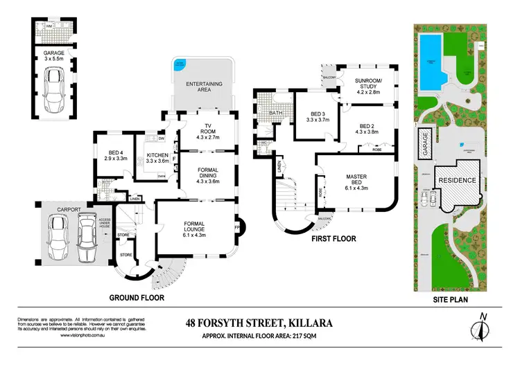 Floorplan of Homely house listing, 48 Forsyth Street, Killara NSW 2071