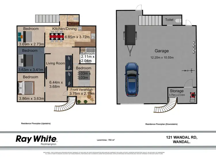 Floorplan of Homely house listing, 121 Wandal Road, Wandal QLD 4700