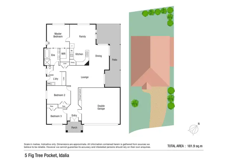 Floorplan of Homely house listing, 5 Fig Tree Pocket, Idalia QLD 4811