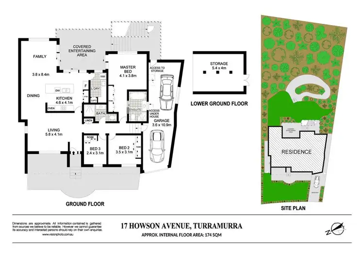 Floorplan of Homely house listing, 17 Howson Avenue, Turramurra NSW 2074
