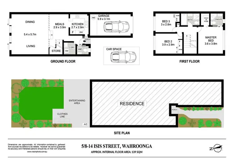 Floorplan of Homely house listing, 5/8-14 Isis Street, Wahroonga NSW 2076