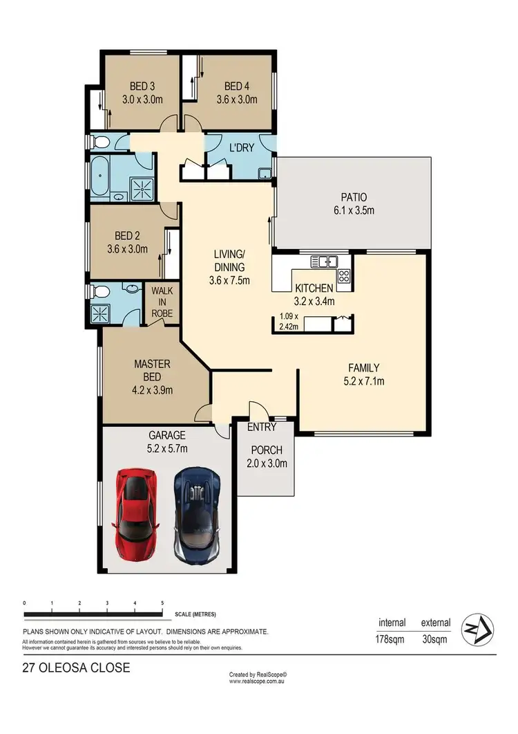 Floorplan of Homely house listing, 27 Oleosa Close, Moggill QLD 4070