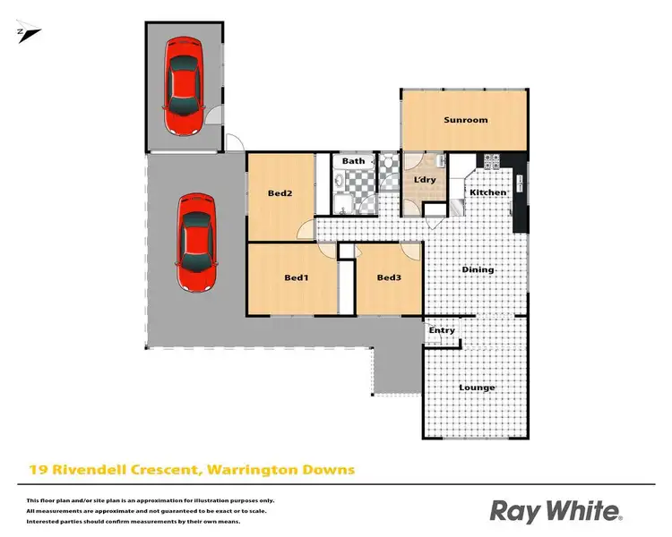 Floorplan of Homely house listing, 19 Rivendell Crescent, Werrington Downs NSW 2747