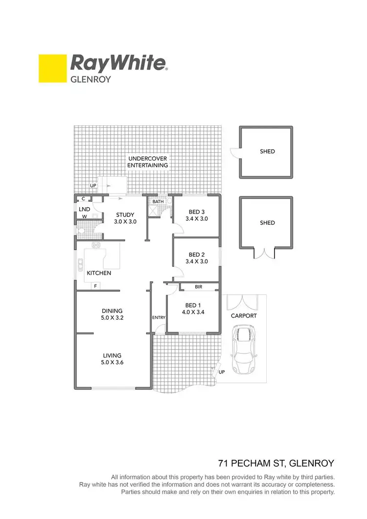Floorplan of Homely house listing, 71 Pecham Street, Glenroy VIC 3046