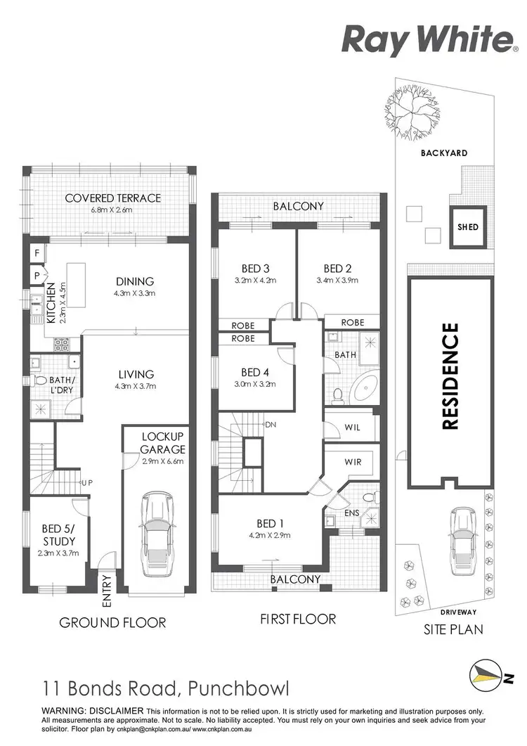 Floorplan of Homely house listing, 11 Bonds Road, Punchbowl NSW 2196