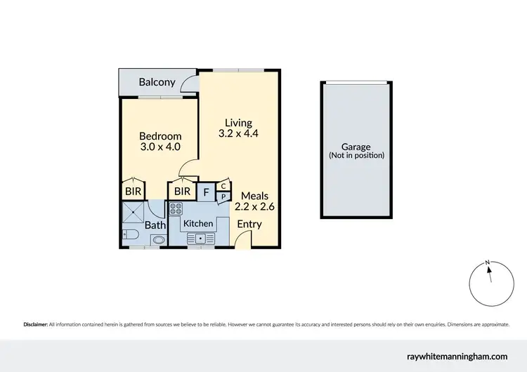 Floorplan of Homely unit listing, 19/10 Wetherby Road, Doncaster VIC 3108