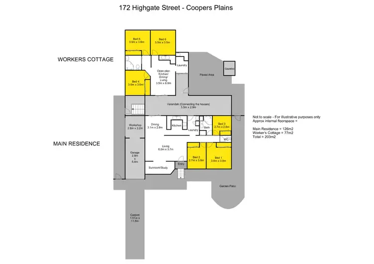 Floorplan of Homely house listing, 172 Highgate Street, Coopers Plains QLD 4108