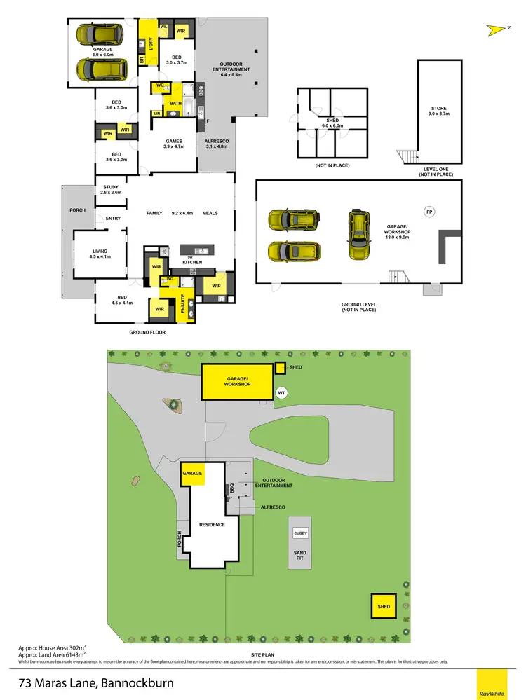 Floorplan of Homely house listing, 73 Maras Lane, Bannockburn VIC 3331