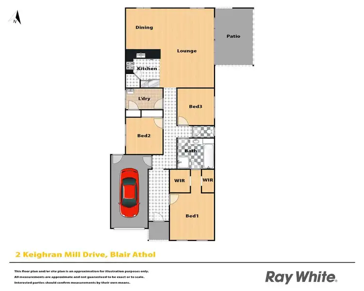 Floorplan of Homely house listing, 2 Keighran Mill Drive, Blair Athol NSW 2560