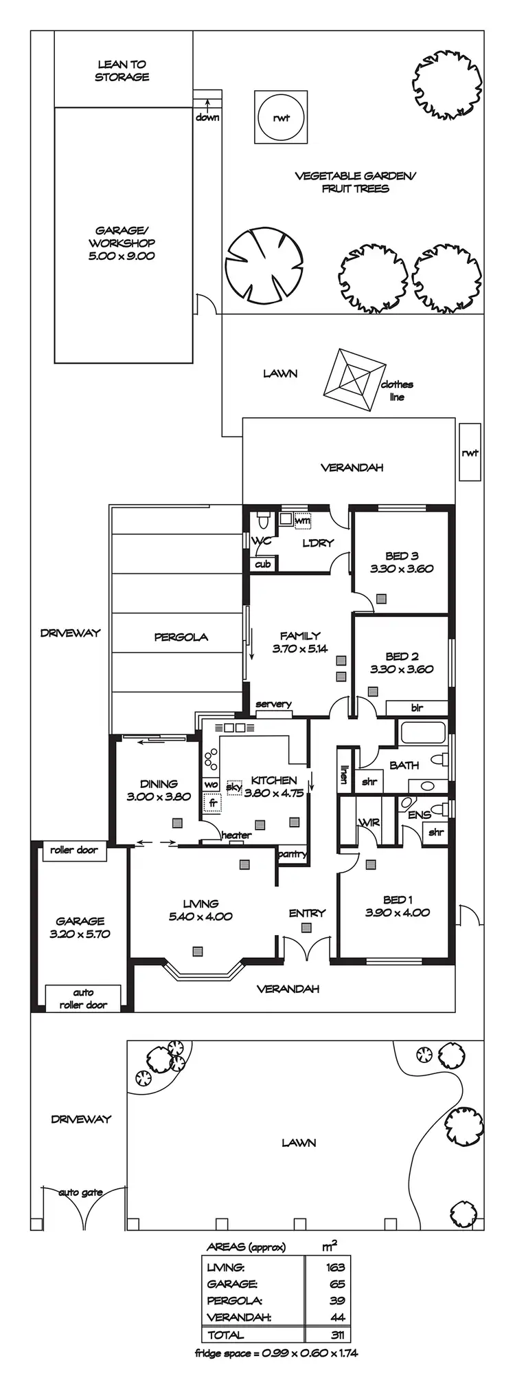 Floorplan of Homely house listing, 47 Alexander Avenue, Campbelltown SA 5074