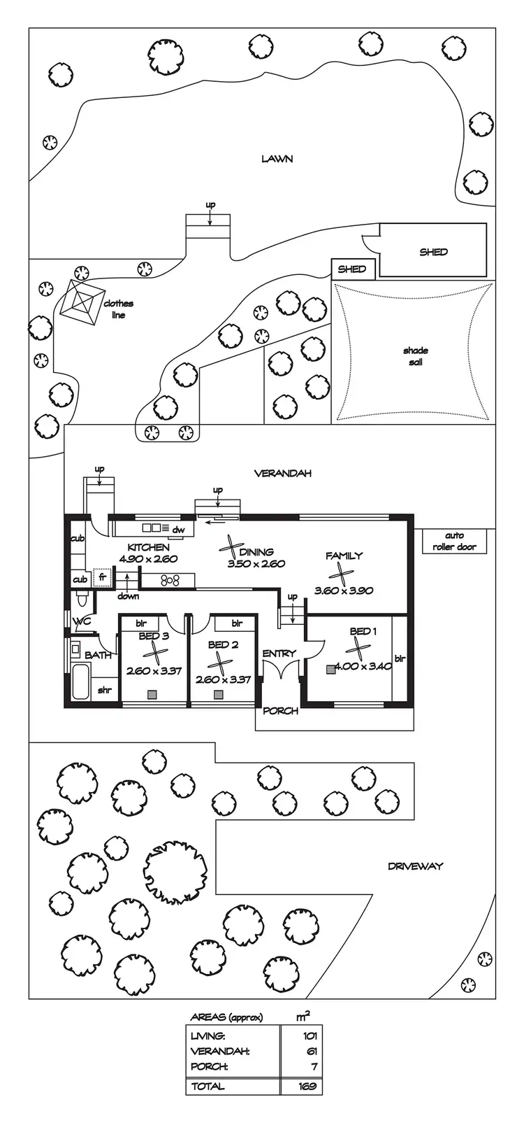Floorplan of Homely house listing, 437 Nelson Road, Para Hills SA 5096