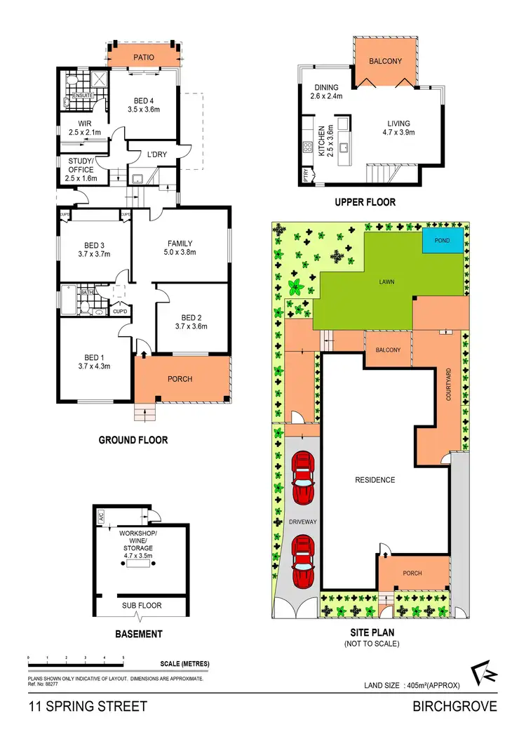 Floorplan of Homely house listing, 11 Spring Street, Birchgrove NSW 2041