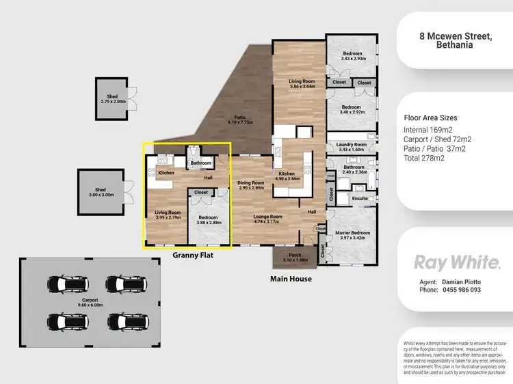 Floorplan of Homely house listing, 8 Mcewen Street, Bethania QLD 4205