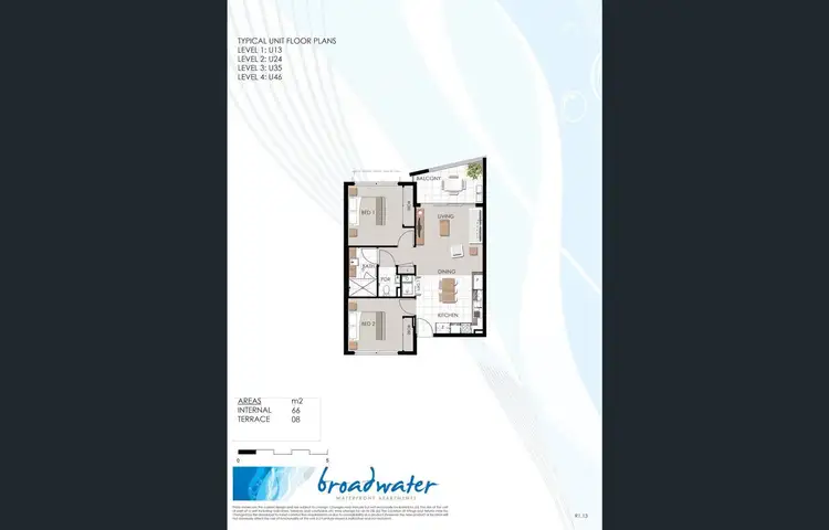 Floorplan of Homely unit listing, 46/101 Birtinya Boulevard, Birtinya QLD 4575