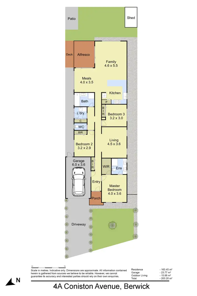 Floorplan of Homely house listing, 4A Coniston Avenue, Berwick VIC 3806