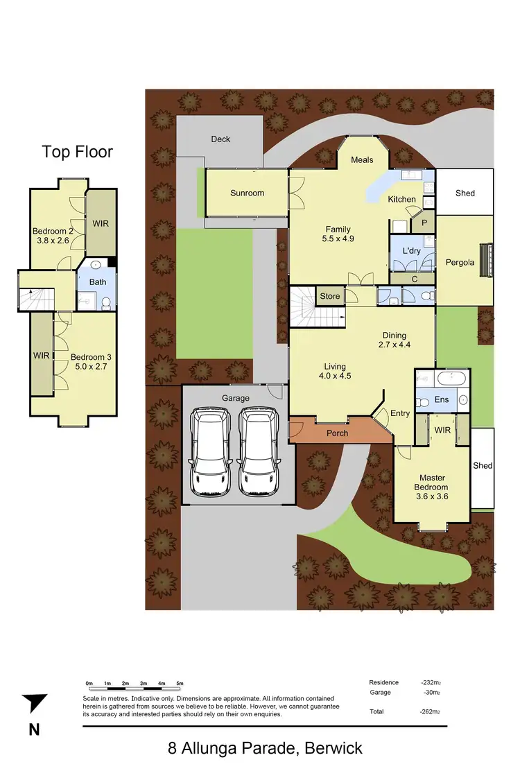 Floorplan of Homely house listing, 8 Allunga Parade, Berwick VIC 3806