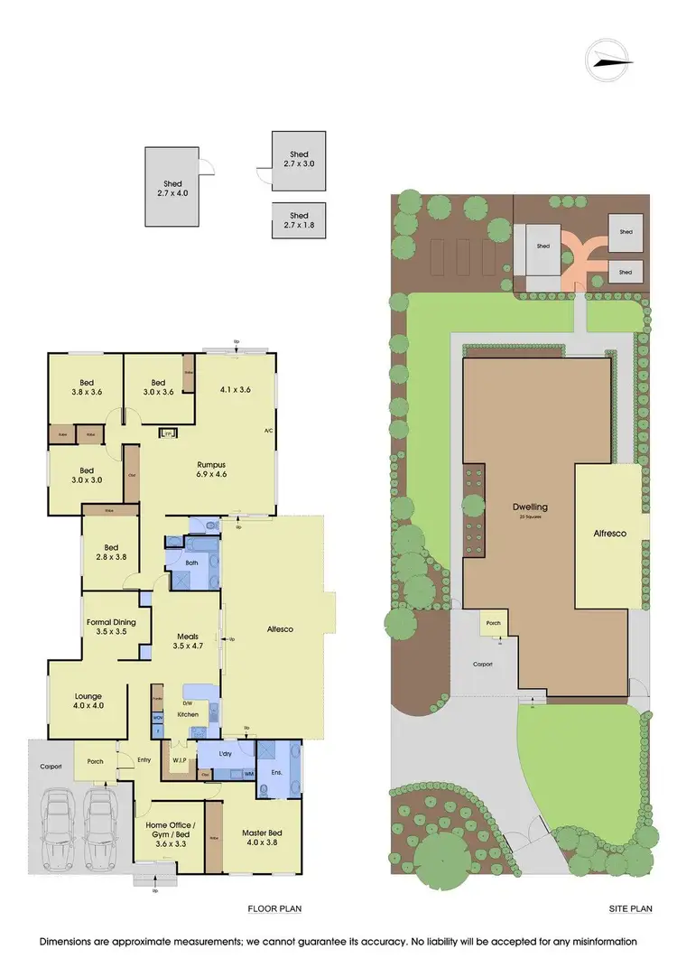 Floorplan of Homely house listing, 462 Scoresby Road, Ferntree Gully VIC 3156