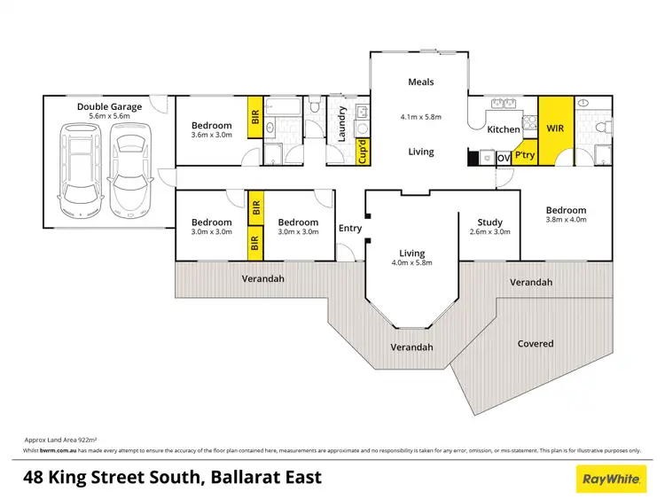 Floorplan of Homely house listing, 48 King Street South, Ballarat East VIC 3350