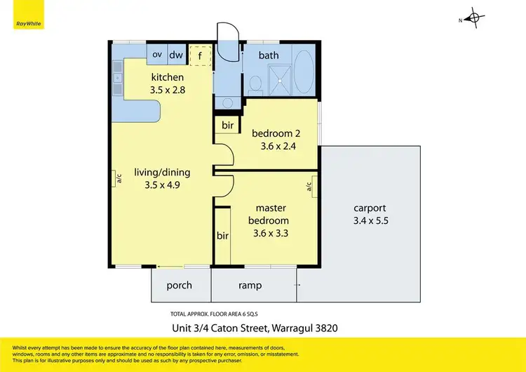 Floorplan of Homely house listing, 3/4 Caton Street, Warragul VIC 3820