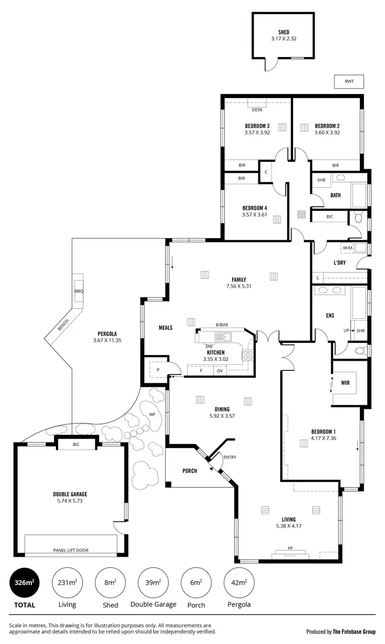 Floorplan of Homely house listing, 3 Swallow Drive, Flagstaff Hill SA 5159