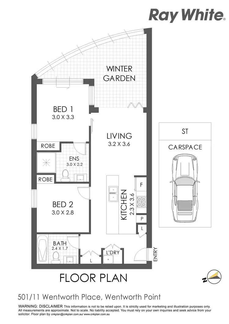 Floorplan of Homely apartment listing, 501/11 Wentworth Place, Wentworth Point NSW 2127