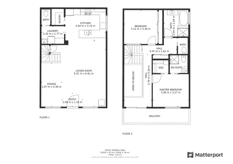 Floorplan of Homely house listing, 1/478 Campbell Street, Swan Hill VIC 3585