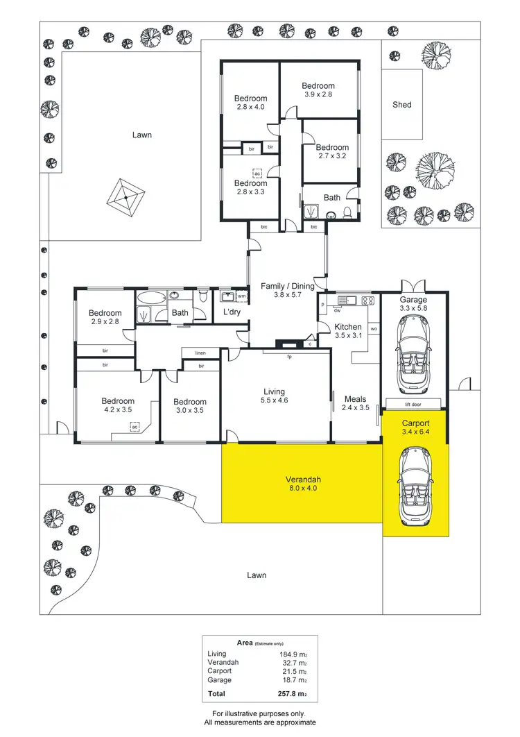 Floorplan of Homely house listing, 24 Salisbury Street, Somerton Park SA 5044