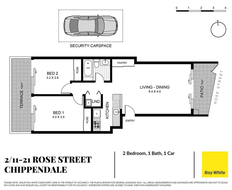 Floorplan of Homely apartment listing, 2/11-21 Rose Street, Chippendale NSW 2008
