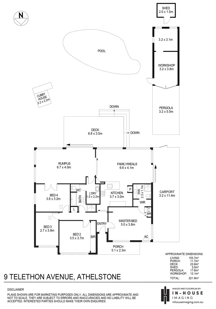 Floorplan of Homely house listing, 9 Telethon Avenue, Athelstone SA 5076