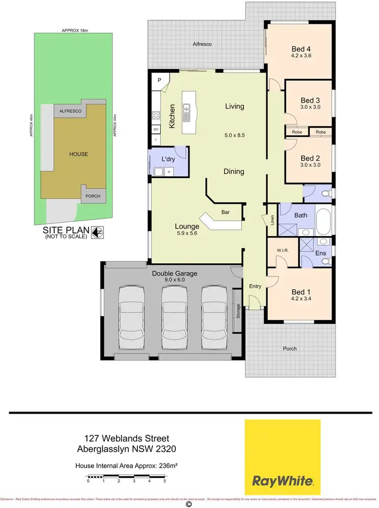 Floorplan of Homely house listing, 127 Weblands Street, Aberglasslyn NSW 2320
