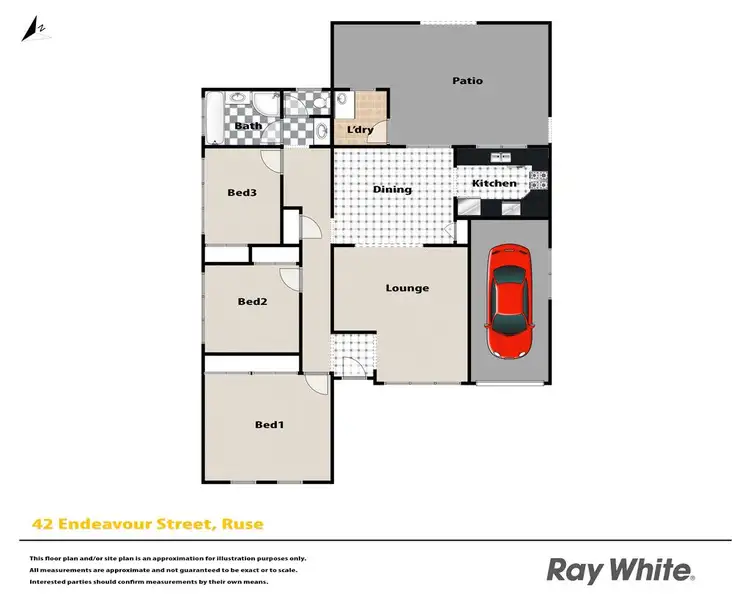 Floorplan of Homely house listing, 42 Endeavour Street, Ruse NSW 2560