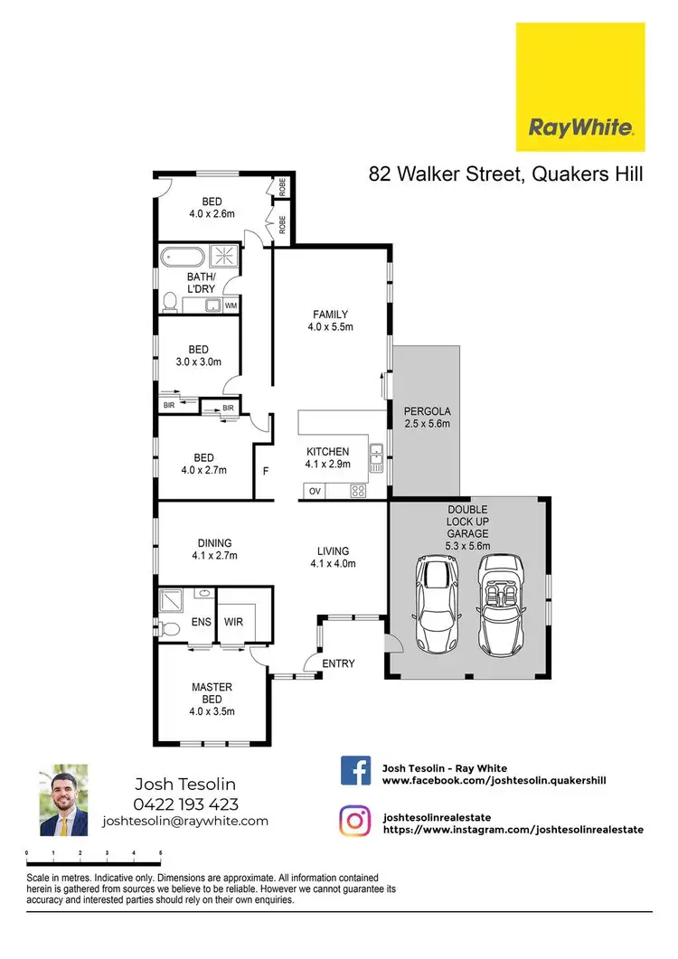 Floorplan of Homely house listing, 82 Walker Street, Quakers Hill NSW 2763