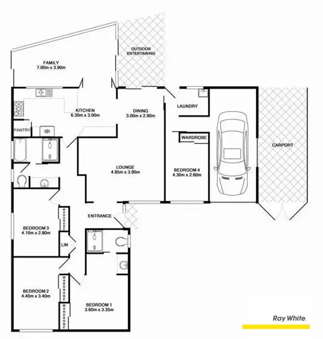 Floorplan of Homely house listing, 4 Muir Place, St Andrews NSW 2566